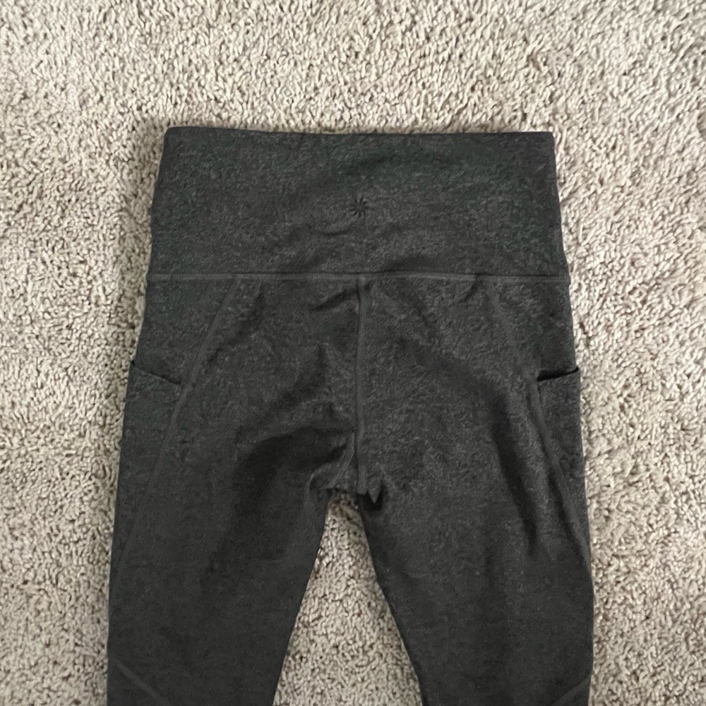 Athleta Gray Salutation Stash Pocket Legging - Picture 7 of 10
